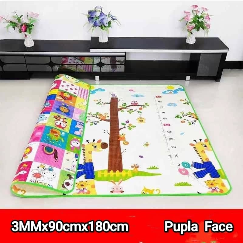 Tapete de AtividadesDupla Face Térmico 90cmx180cm Infantil Emborrachado Educativo bebê crianças