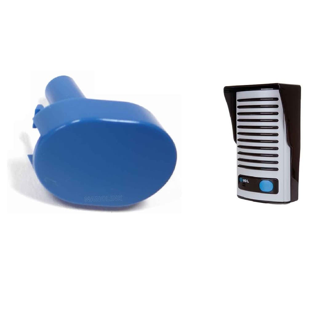 Botão Azul Micro contato para porteiro eletrônico F8NT F8NTL HDL