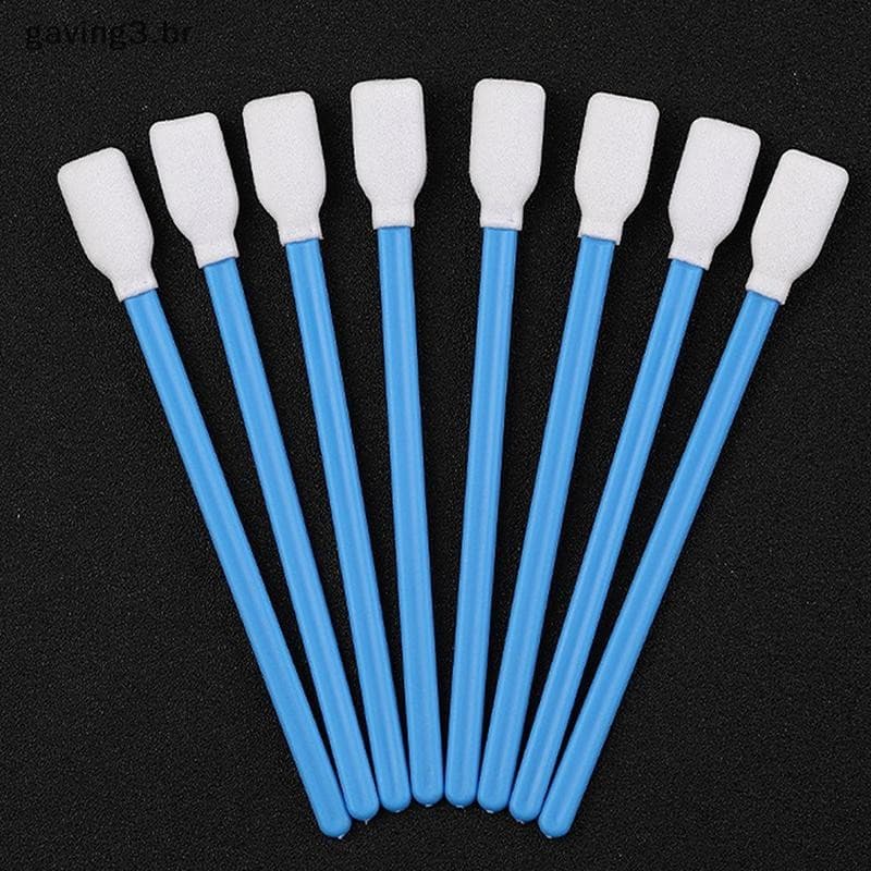 [GAVBR] 100 Peças De Algodão Industrial Não Tecido Antiestático Para Remoção De Poeira Lentes De Foco A Laser De Fibra E