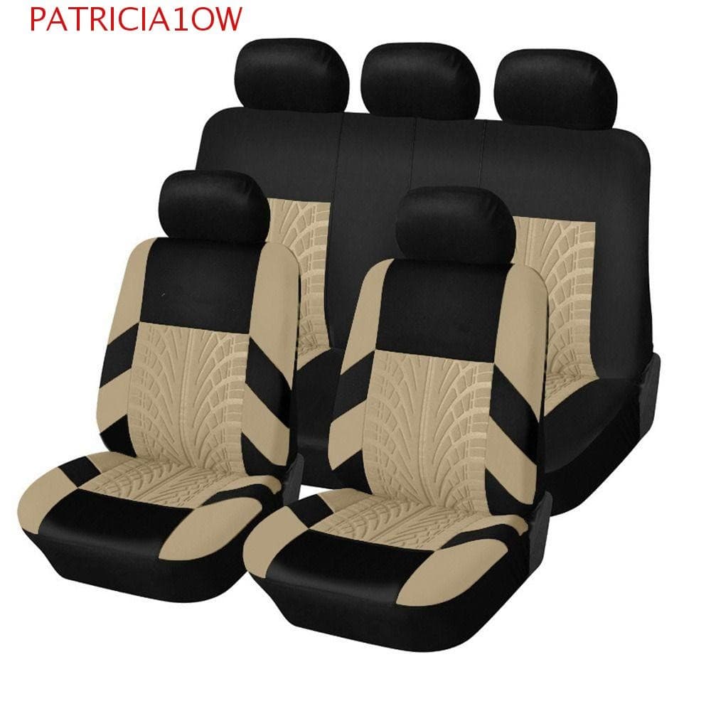 PATRICIA1OW Capa De Assento De Carro 1 Conjunto Interior Acessórios Detalhe De Pista De Pneu Estilo Almofada Traseira Au