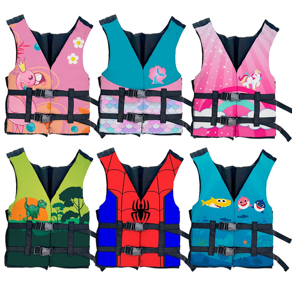 Colete Pescador 20 à 40 Kg Salva Vidas Infantil