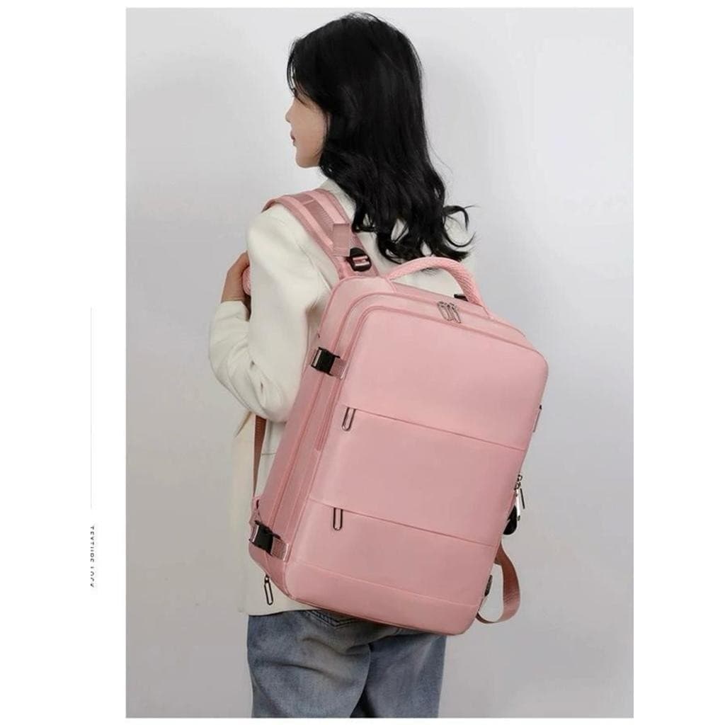 Mochila Viral Laptop Viagem Escolar À Prova D'água Executiva Notebook Impermeável X023 X024 DONG