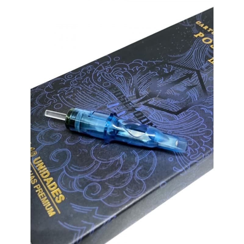 10 Cartucho Universal para Tatuagem Poseidon Traco ou Pintura