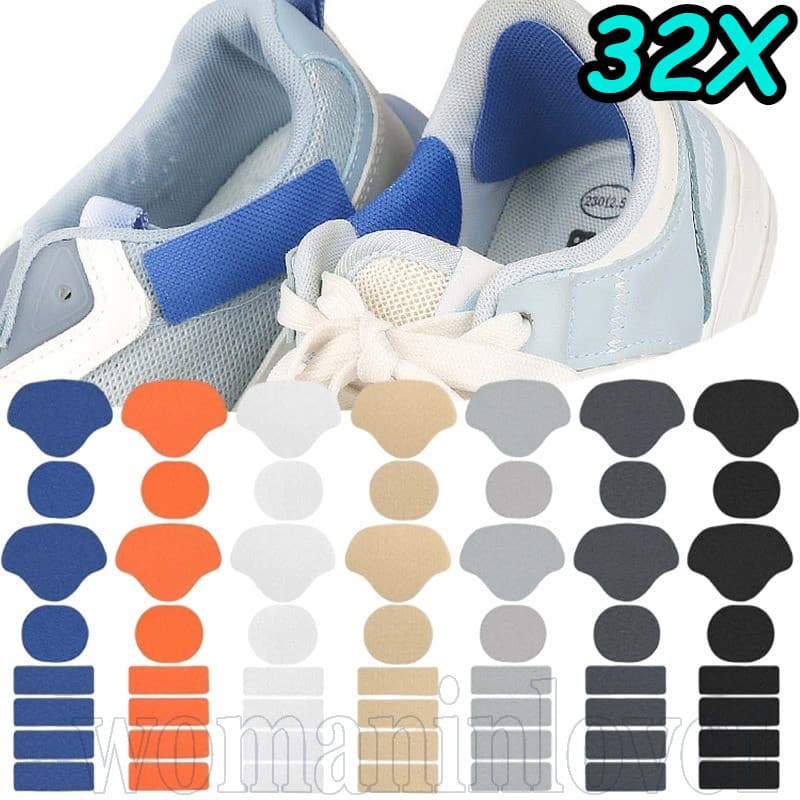 8-32 Unidades De Adesivos Para Reparo De Calçados Esportivos-Protetor De Calcanhar De Tênis-Antidesgaste , Autoadesivo ,