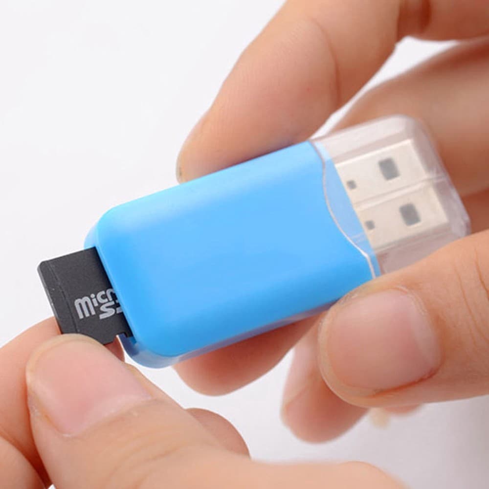 Mini Leitor De Cartão Portátil USB 2.0 Micro SD TF