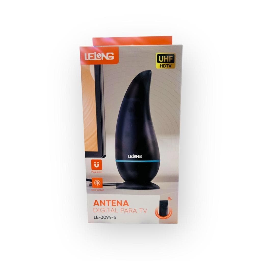 Antena Digital Para Tv Uhf-hdtv Interna Amplificada Magnética via USB