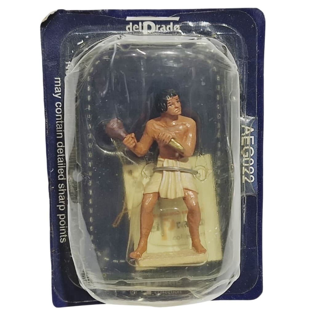 Cenas do Antigo Egito IV: Execução de Uma Escultura Real Volume 22 (somente a miniatura) AEG022 Edições Del Prado