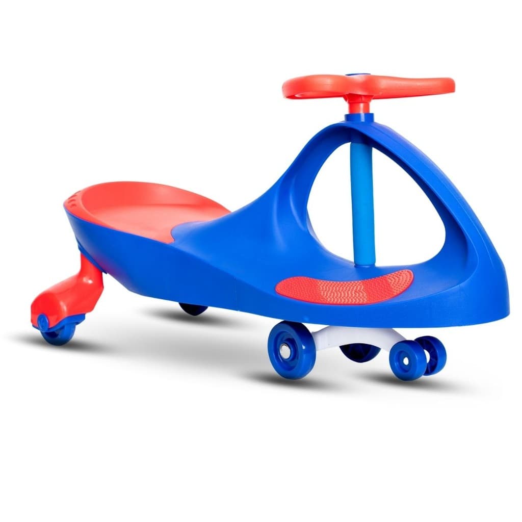 Carrinho Infantil Unitoys Super Car Azul 360° 100kg Rodas com Luzes