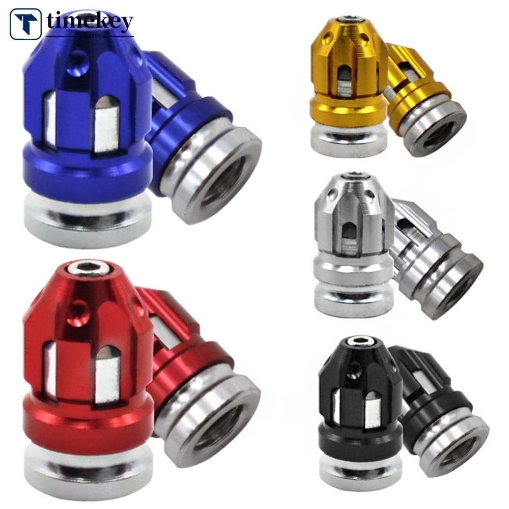 TIMEKEY 1 Par De Tampas De Válvula De Pneu De Motocicleta De Liga De Alumínio , Automóvel , Anti-Vazamento Para Biciclet