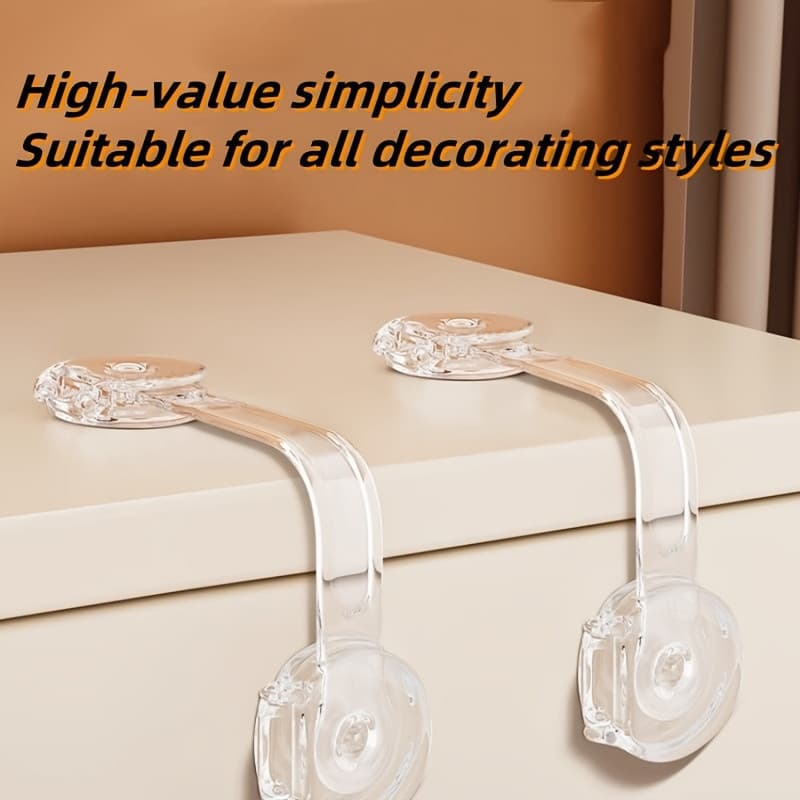 Kit 20 Und Trava Gaveta Armario Segurança Protetor Protecao Bebe Seguro e não tóxico