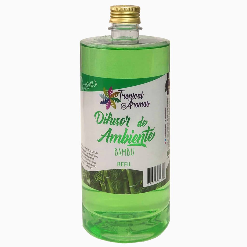 Refil Difusor de Ambiente Bambu 1L Tropical Aromas