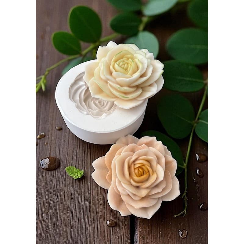 Molde silicone Rosa Francesa