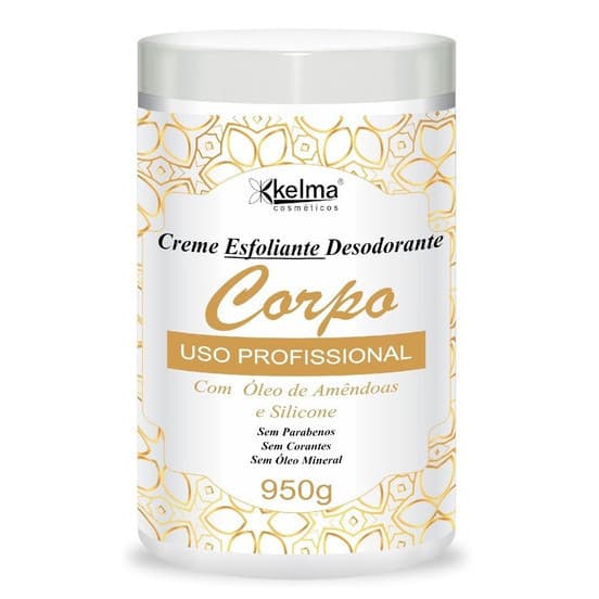 Creme Esfoliante Olé De Amêndoas Corporal Kelma 950g