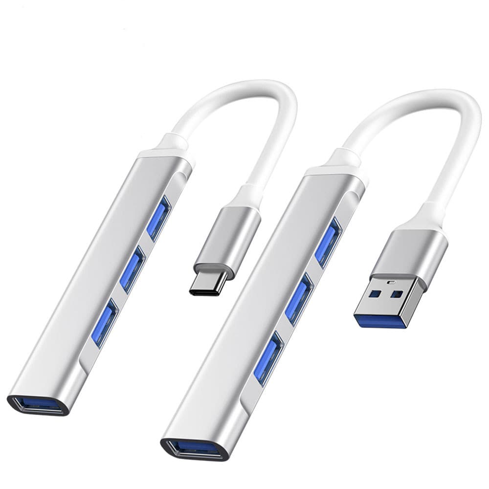 HUB USB USB3.0 OTG Tipo C 4 Portas Em 1 Adaptador Para Mouse Teclado Lenovo Macbook PC Laptop