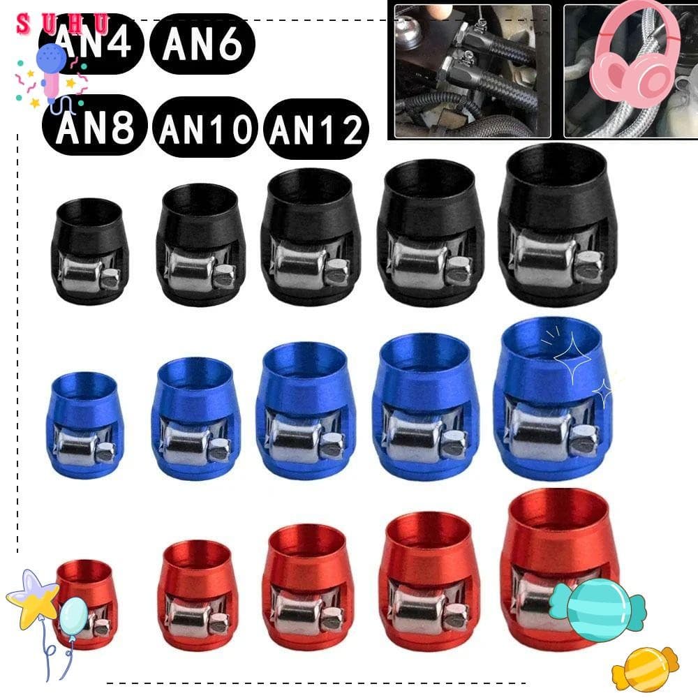 Braçadeira Finalizadora De Mangueira De Carro SUHU , Acessórios De Modificação AN4 AN6 AN8 AN10 AN12 De Linha