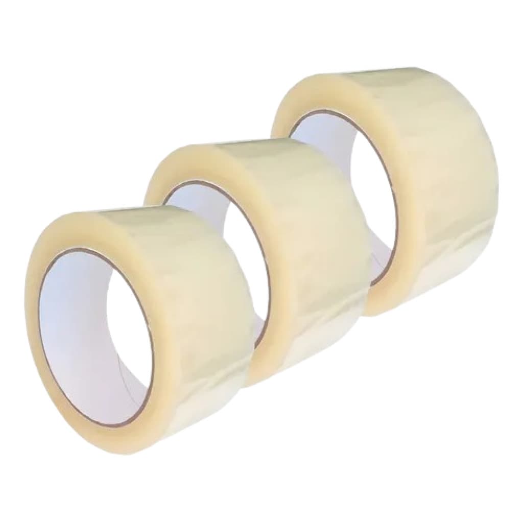 Kit 3 Fitas Adesivas Transparente 45mm X 100m