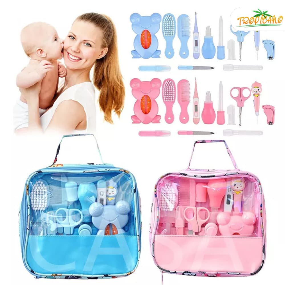 Conjunto De 13 Peças Para Cuidados Com Bebês Recém-Nascidos Essenciais