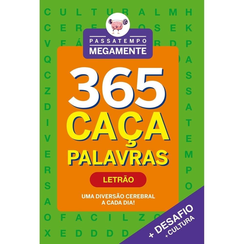Passatempo Megamente 365 Caça-Palavras
