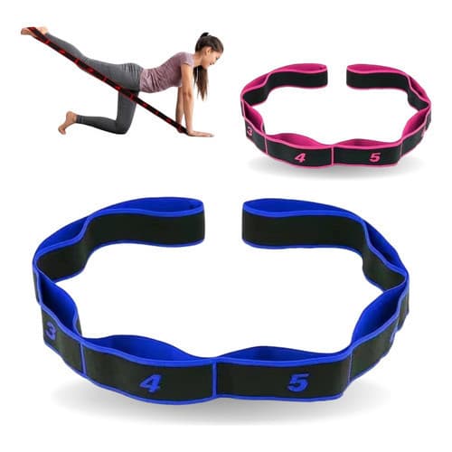 Fita Faixa Alongamento Fisioterapia Pilates Yoga Funcional