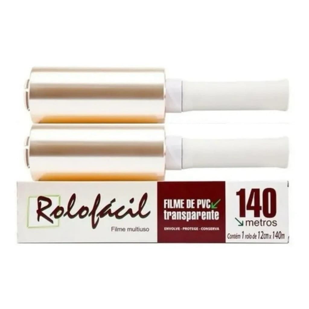 6 ROLO FÁCIL FILME PVC CLINICA TATUADOR ESTETICA 12 X 140 MT
