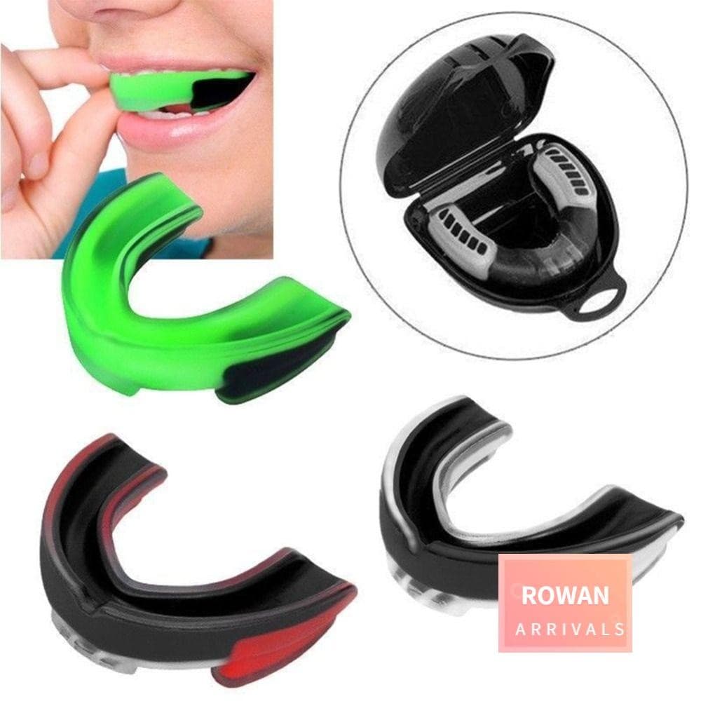 Protetor Bucal ROWANBA , Proteção Profissional De Dentes De 7 Cores , Segurança Esportiva EVA Rugby Unissex