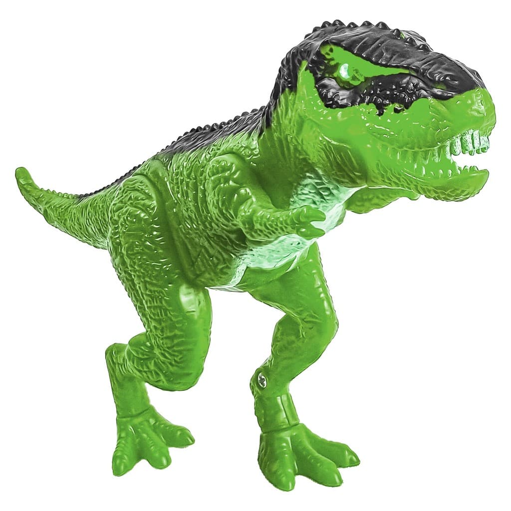 Boneco Dinossauro T-Rex De Brinquedo Com Som E Luz Dm Toys