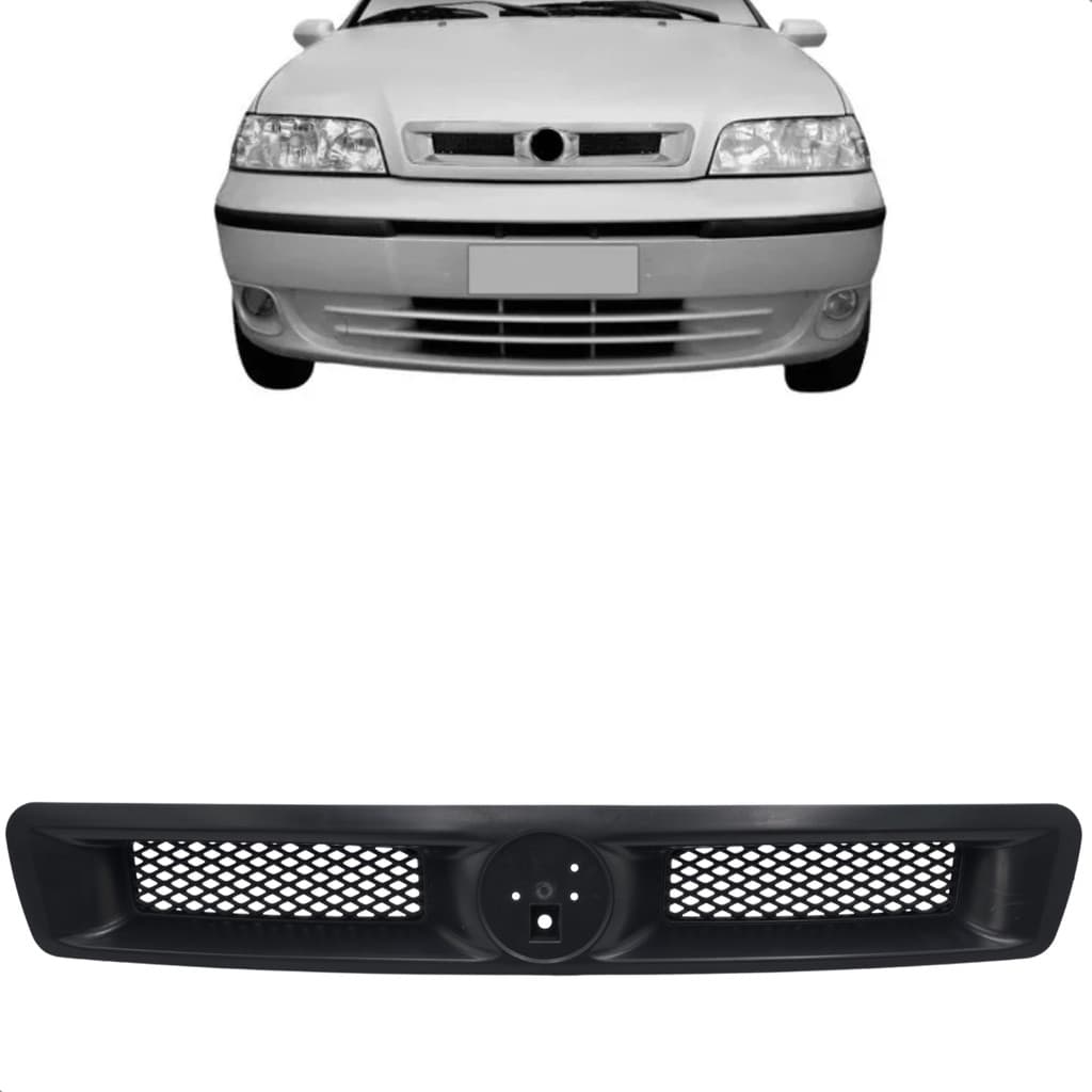 Grade Do Radiador Frontal Palio Strada 2001 Até 2003