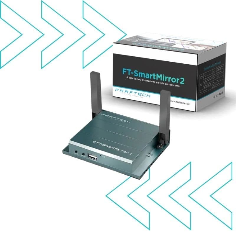 Espelhamento Faaftech Celular Multimidia Ft Smart Mirror 2