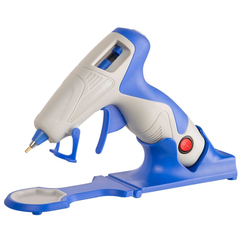 Pistola de Cola Quente Sem Fio artePunto - Bico Fino - 7mm - Azul