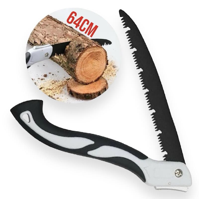 Serra árvore dobrável (lamina de 30cm) poda madeira árvore camping 64 tamanho total aberta+Shoyyi+