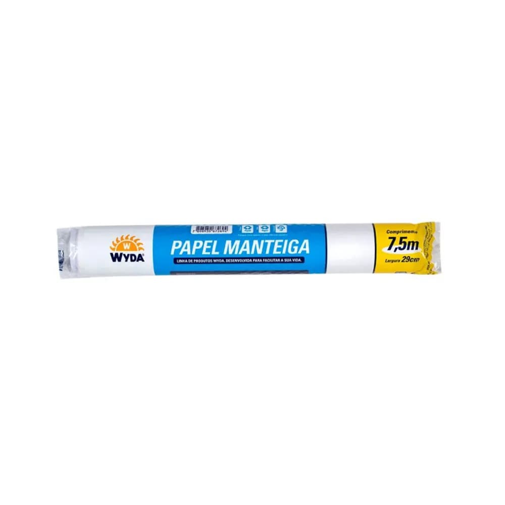 Rolo de Papel Manteiga 29cm x 7,5m - Wyda