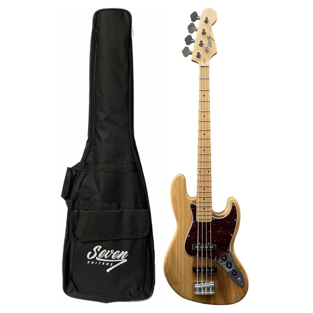 Contrabaixo J.bass Seven Sjb-47 NT Natural 4c Com Bag