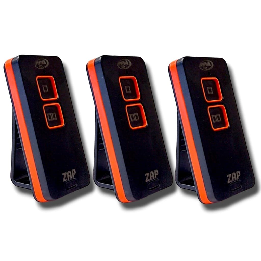 kit 3 Controle motor portão PPA Zap 2 em 1 universal 433mhz
