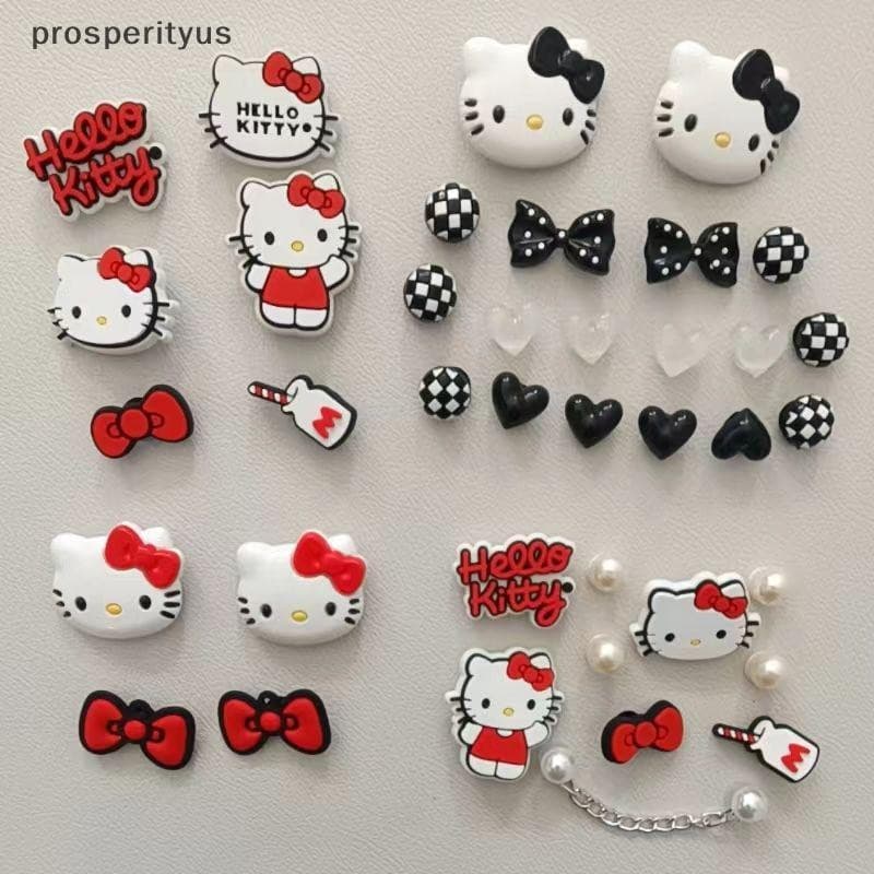 [prosperityus] Pvc Cola Macia Diy Sapatos Acessórios Dos Desenhos Animados Encantos Para Tamancos Saco Sandálias Decoraç