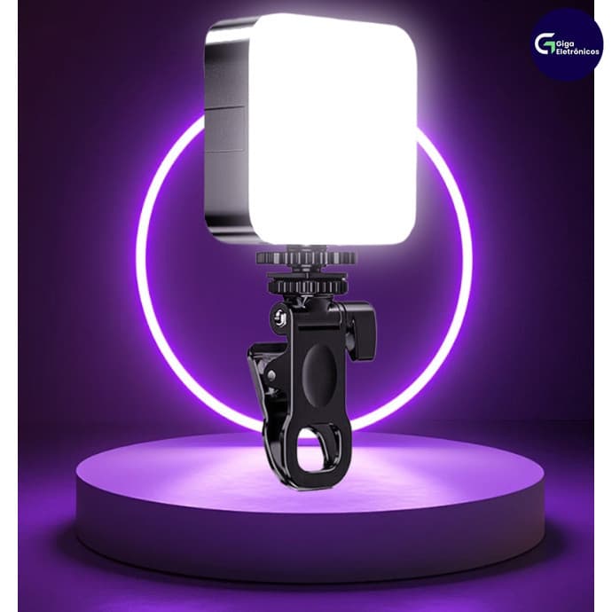 Kit de Iluminação Fotográfica Noturna com Luz LED e Pilhas