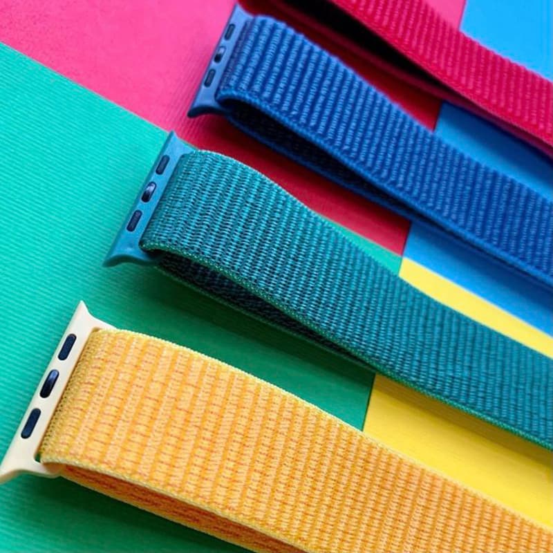 Faixa De Nylon Para Relógio A * ple Ultra Stretchy Strap 49mm 45mm 42mm 41mm 40mm 44mm Pulseira Ajustável Série iWatch SE/9/8/7/6/5/4/3