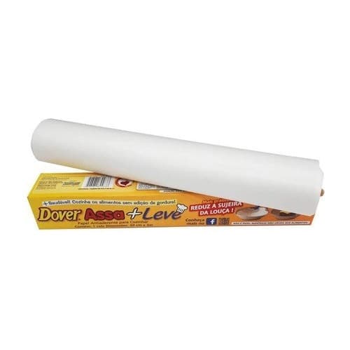 Papel Dover Assar Anti Gordura Manteiga 30cmx3m 2 Rolos