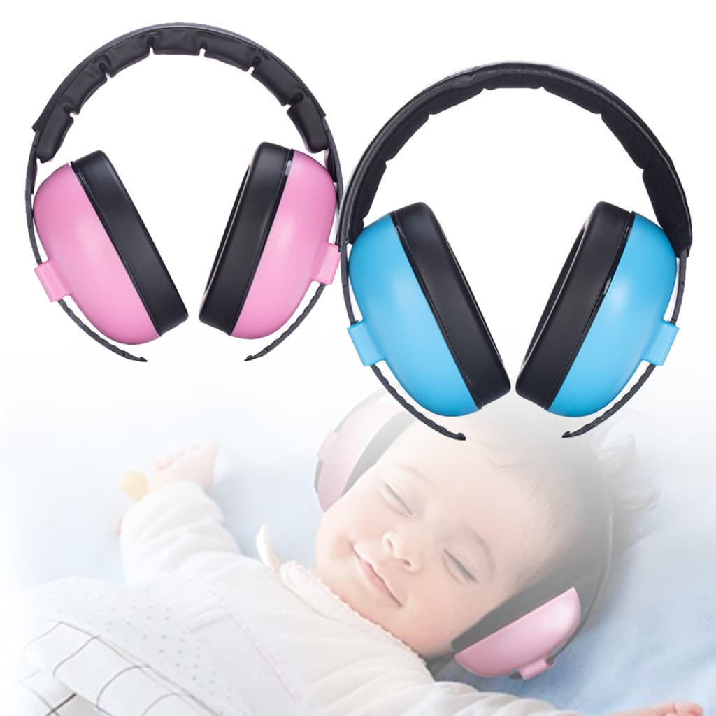 2024 Novos Fones De Ouvido Anti-Ruído Para Bebês Crianças Adormecidas Proteção Sonora Silenciador De Avião Cancelador De