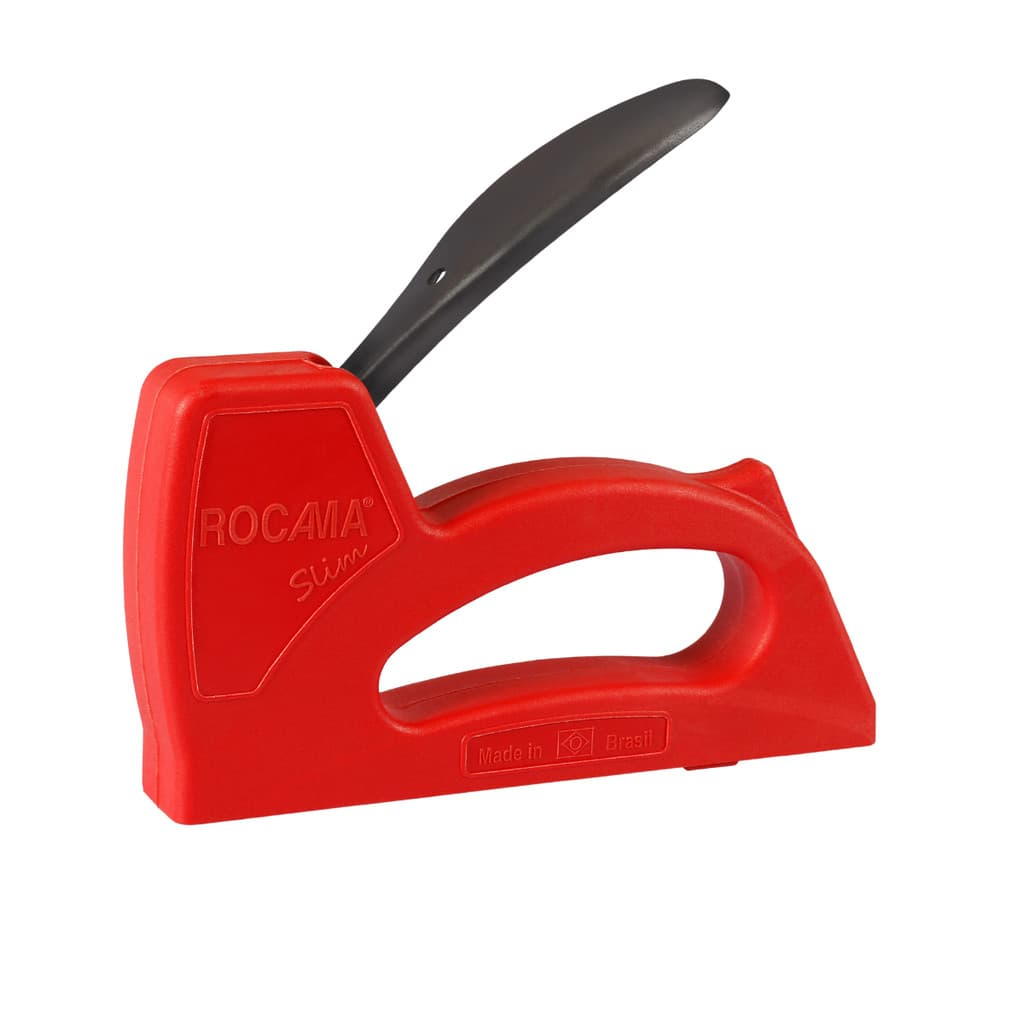 Grampeador Rocama Slim Vermelho