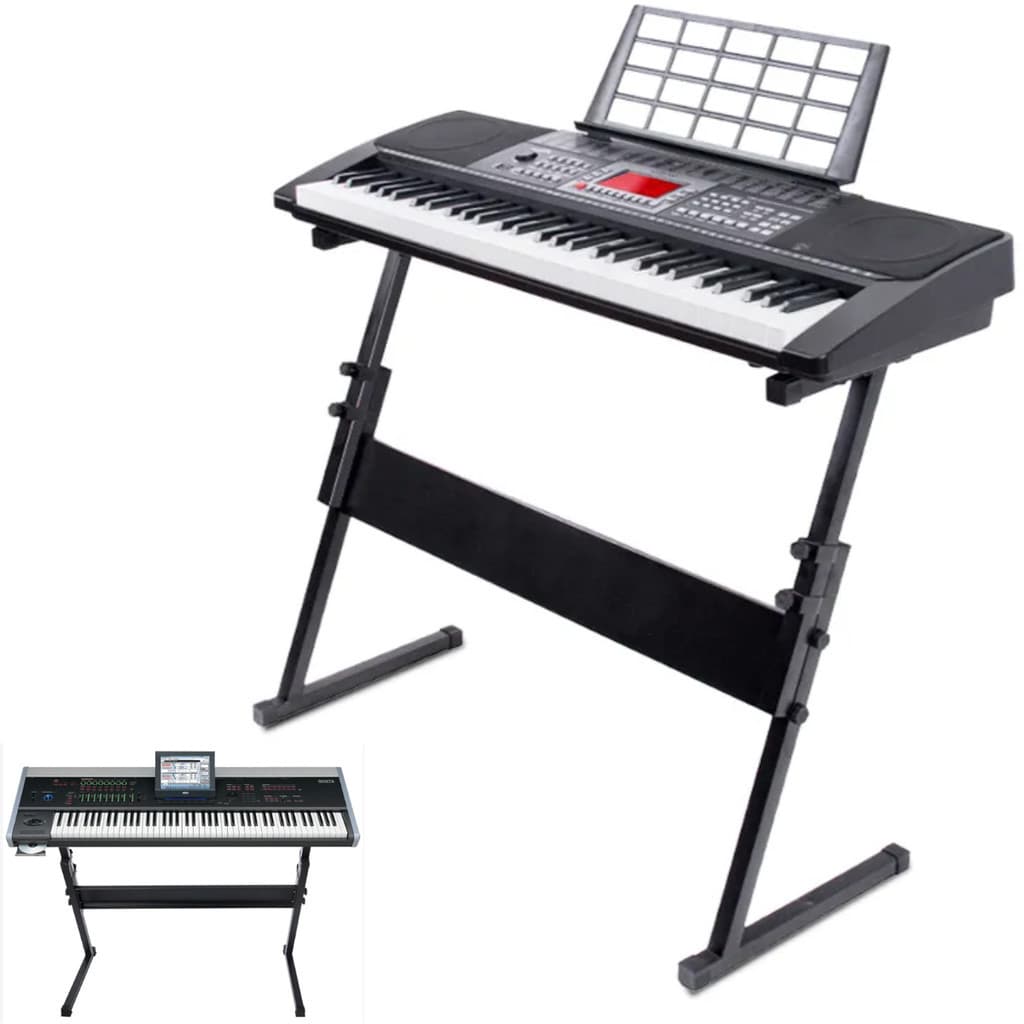 Estante Suporte Top Para Teclado Piano Suporte Fixo em Z