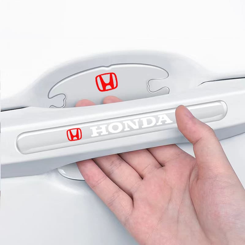 Adesivo De 4 Peças De Proteção Da Maçaneta Porta Para Tigela Honda Accord City Civic HRV CRV Jazz CRZ Breeze Avancier Odyssey Crider