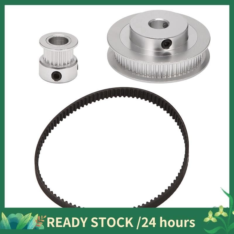 Roda Síncrona 2Gt 1 : 3 , Polia De Transmissão De Redução , Modelo De Correia Mecânica Para Impressora 3D-200X8X8Mm