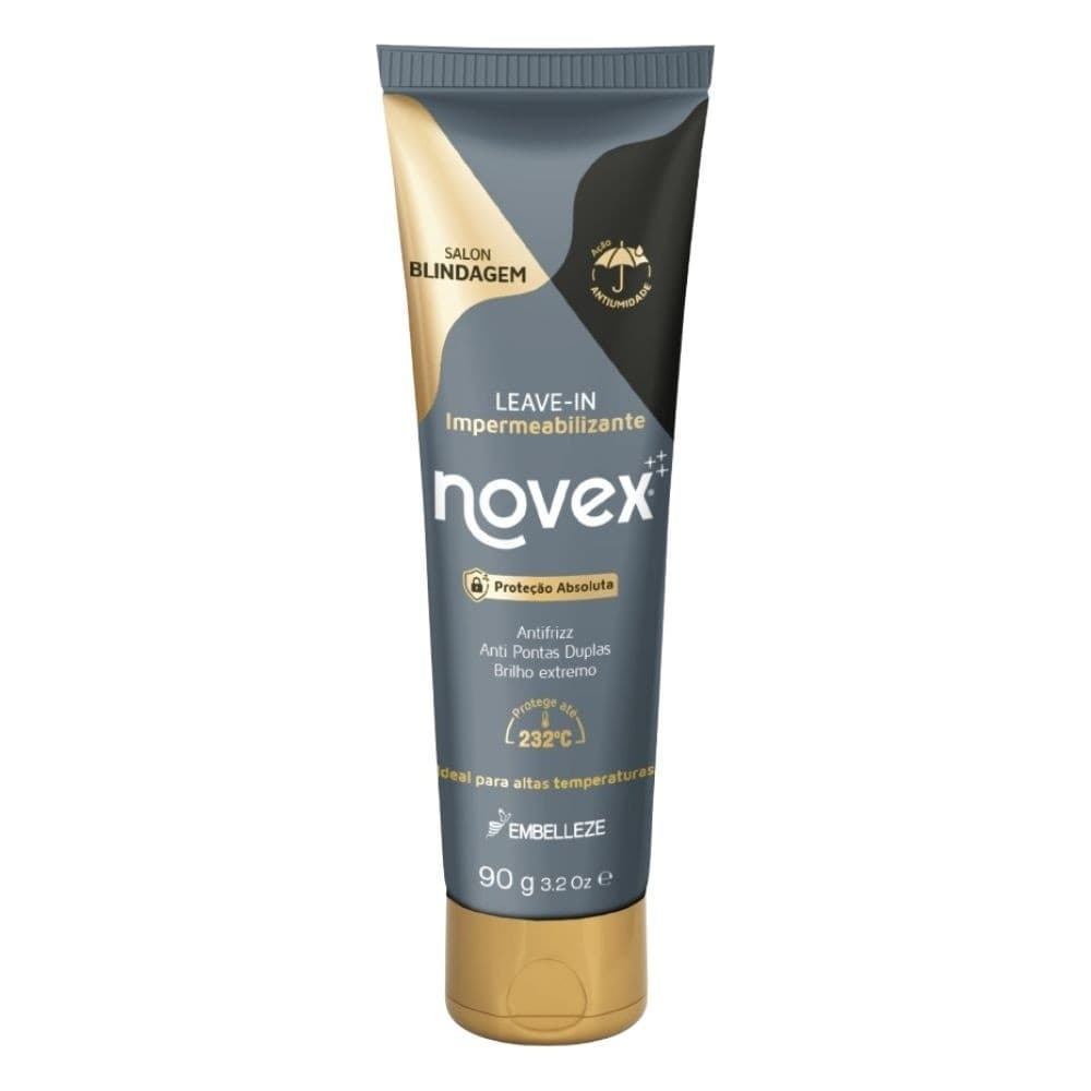 Leave-In Impermeabilizante Novex Salon Blindagem 90G