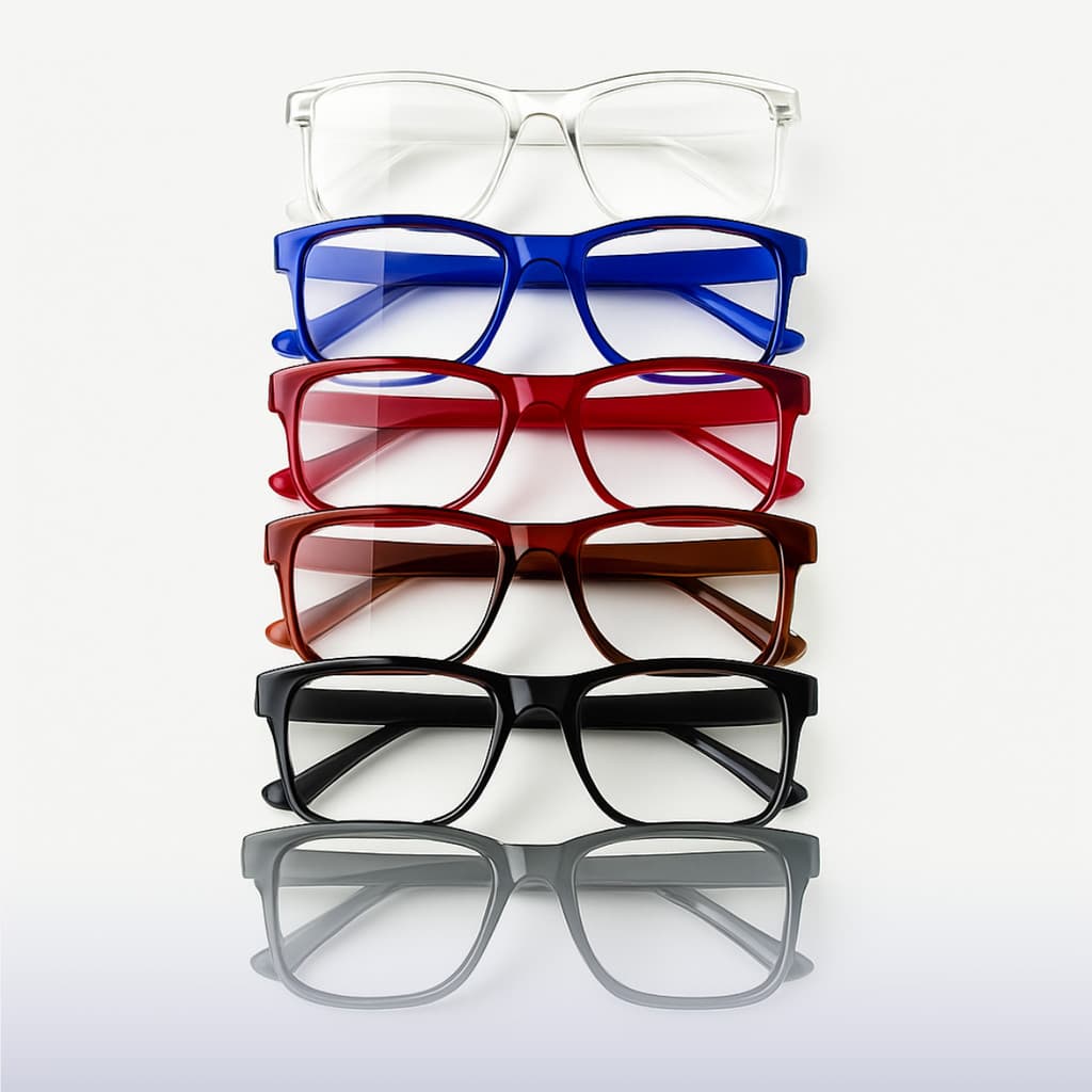 Óculos com Grau para Leitura / Trabalho / Descanso Unissex - Escolha a Cor e o Grau de 0.5 - 5.0