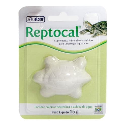 Alcon Reptocal Suplemento De Cálcio Para Tartarugas * 15g