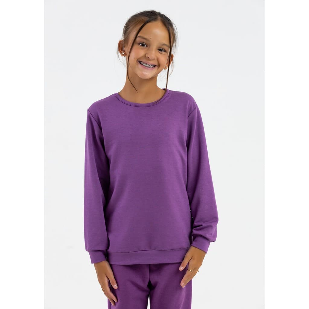 Kit 3 Casacos SEM PELUCIA Molecotton Infantil Unissex Sortido Meia Estação