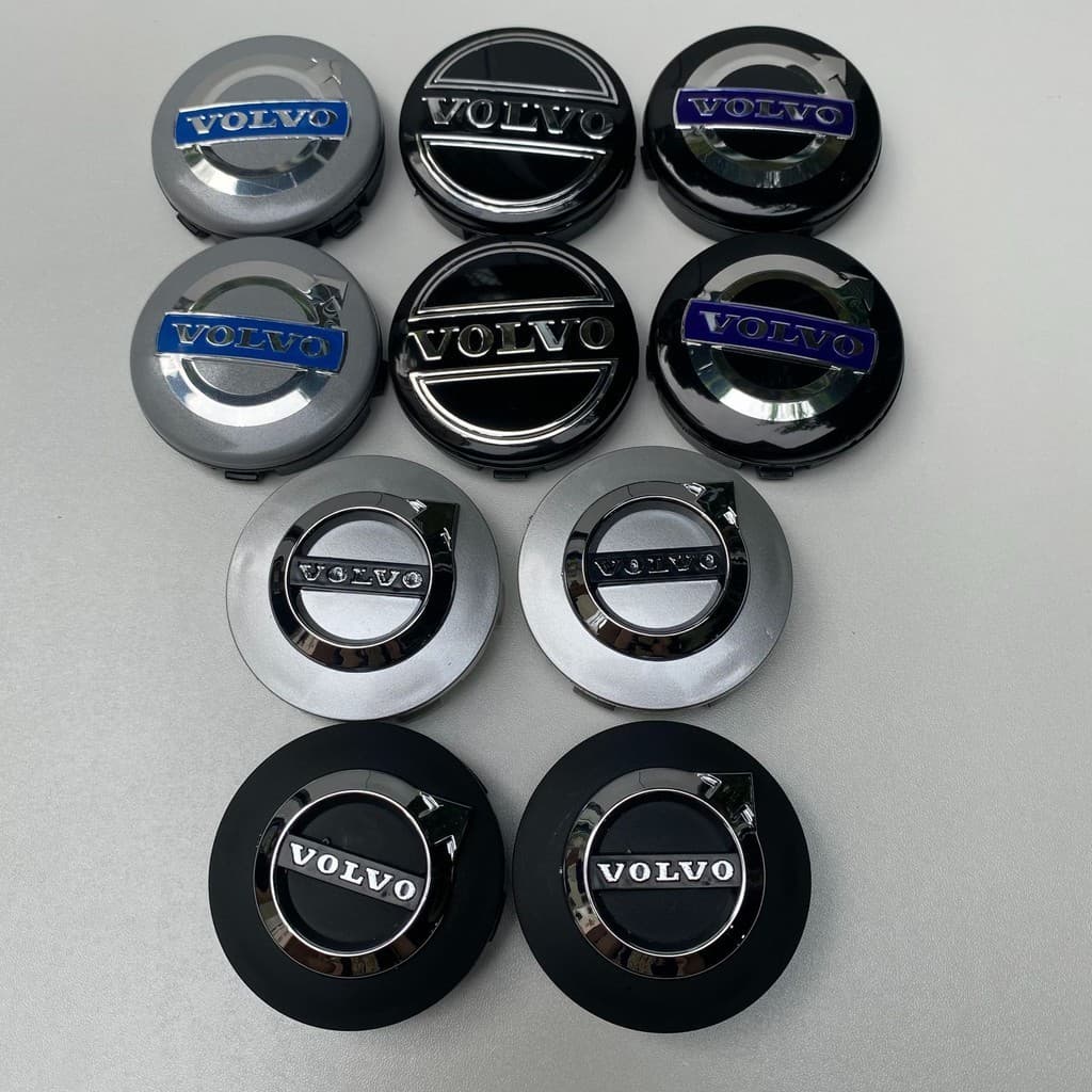 64mm Aplicável Ao Volvo S40 S60 S80L XC60 XC90 Padrão De Cobertura Do Centro Da Roda