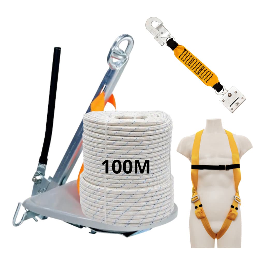 Cadeirinha Pintura 100m Corda C/ Art Segurança Itens