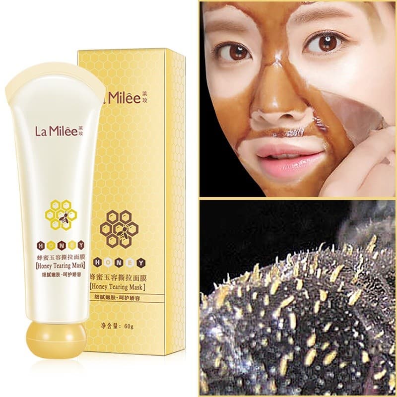 La Milee 60g Máscara Peel-Off Mel Remove Cravos Limpeza Culales Hidratante Pele