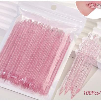 Kit 50/250 Unidades Palito Para Manicure Cutícula Unhas Decoradas